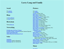 Tablet Screenshot of larrylang.net